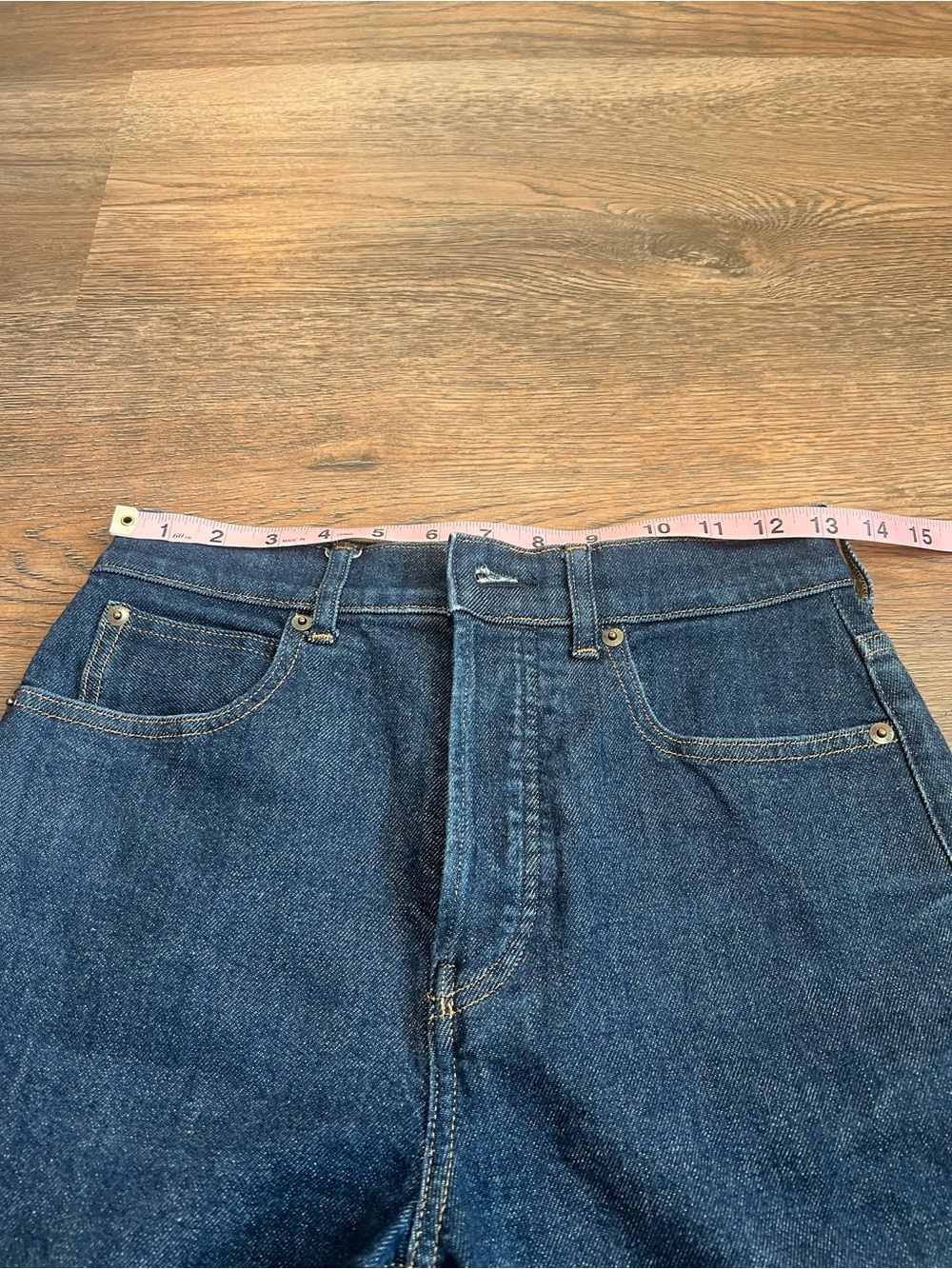 Everlane The Way-High Jean Dark Wash Straight Leg Size 26 Regular Casual Work - Picture 9 of 10